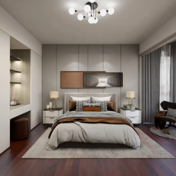 卧室灯具如何选择？如何利用灯光打造卧室的高级感