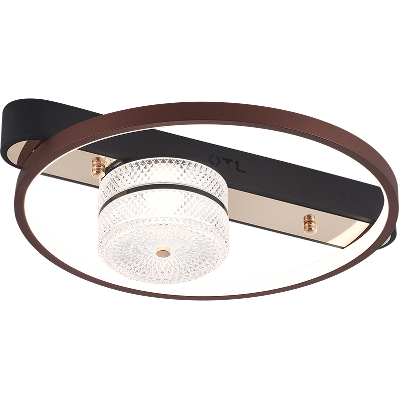 OTL-|客厅吸顶灯|现代艺术灯|75100钻石棕