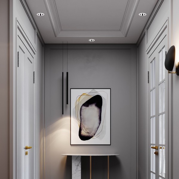 过道吊顶安装筒灯好吗？