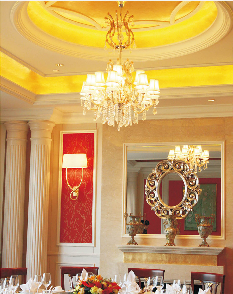 酒店,别墅楼工程非标艺术灯定制样板