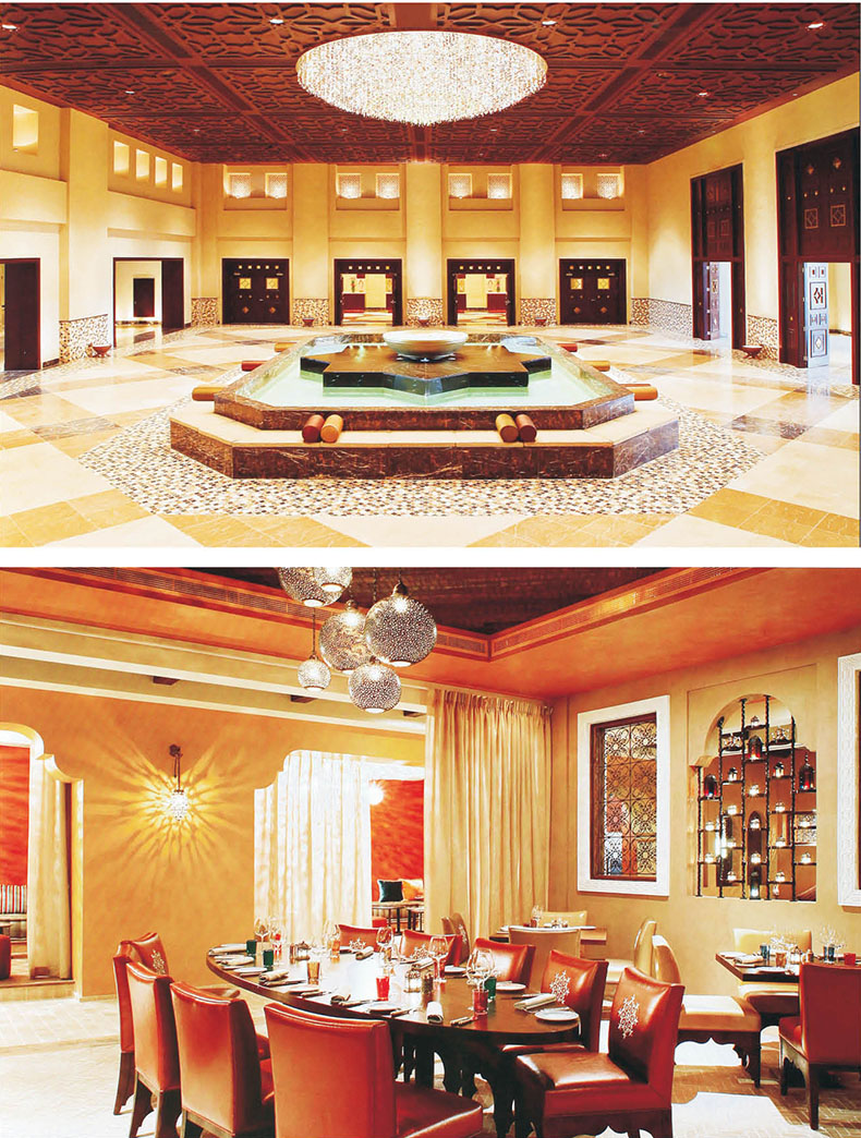 酒店,餐厅非标大型艺术水晶灯定制样板